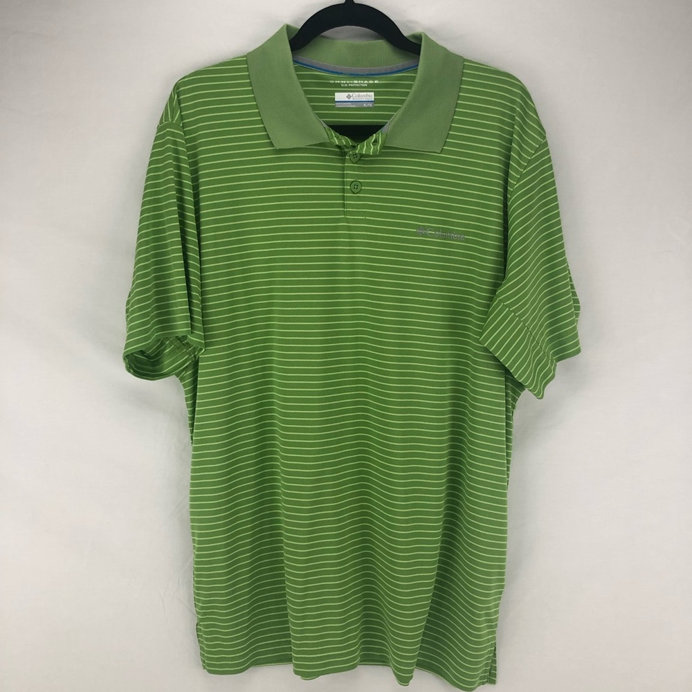 Columbia Green Dri-Fit Polo
